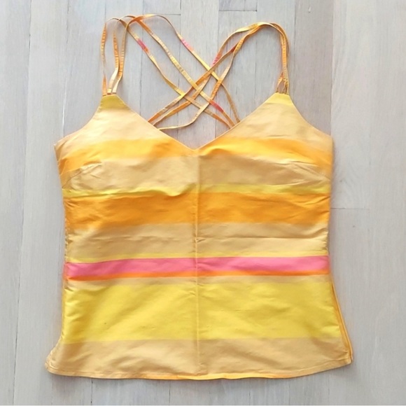 Candy stripe H&M Silk top - Picture 1 of 3